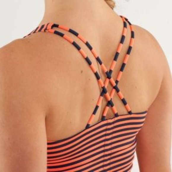 LULULEMON Free To Be Striped Cross Tank Top - Picture 3 of 11